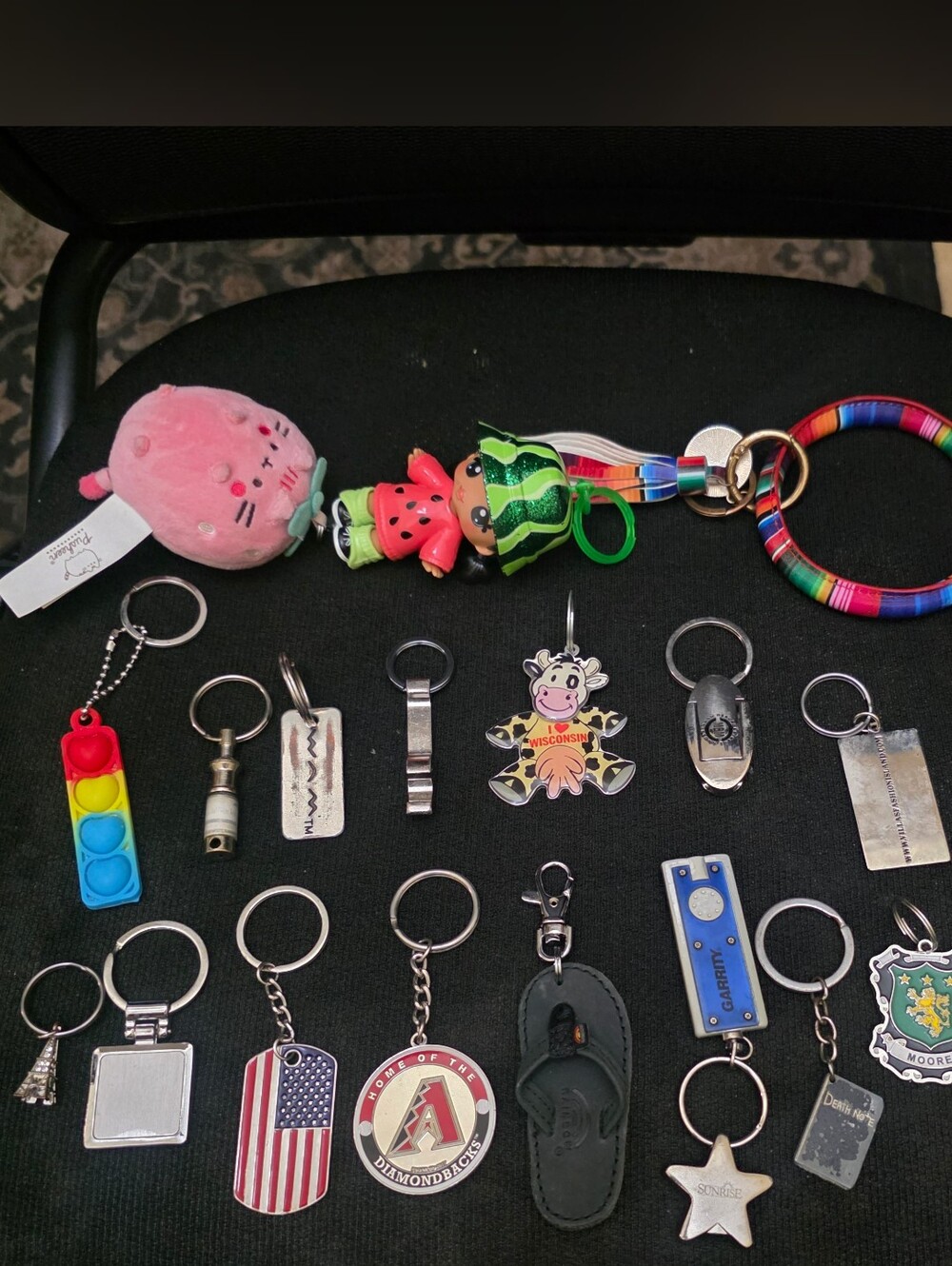 Collection of Assorted Keychains